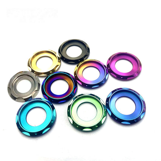 Titanium Alloy Fancy Step Washers, Screw Gaskets M6/M8/M10