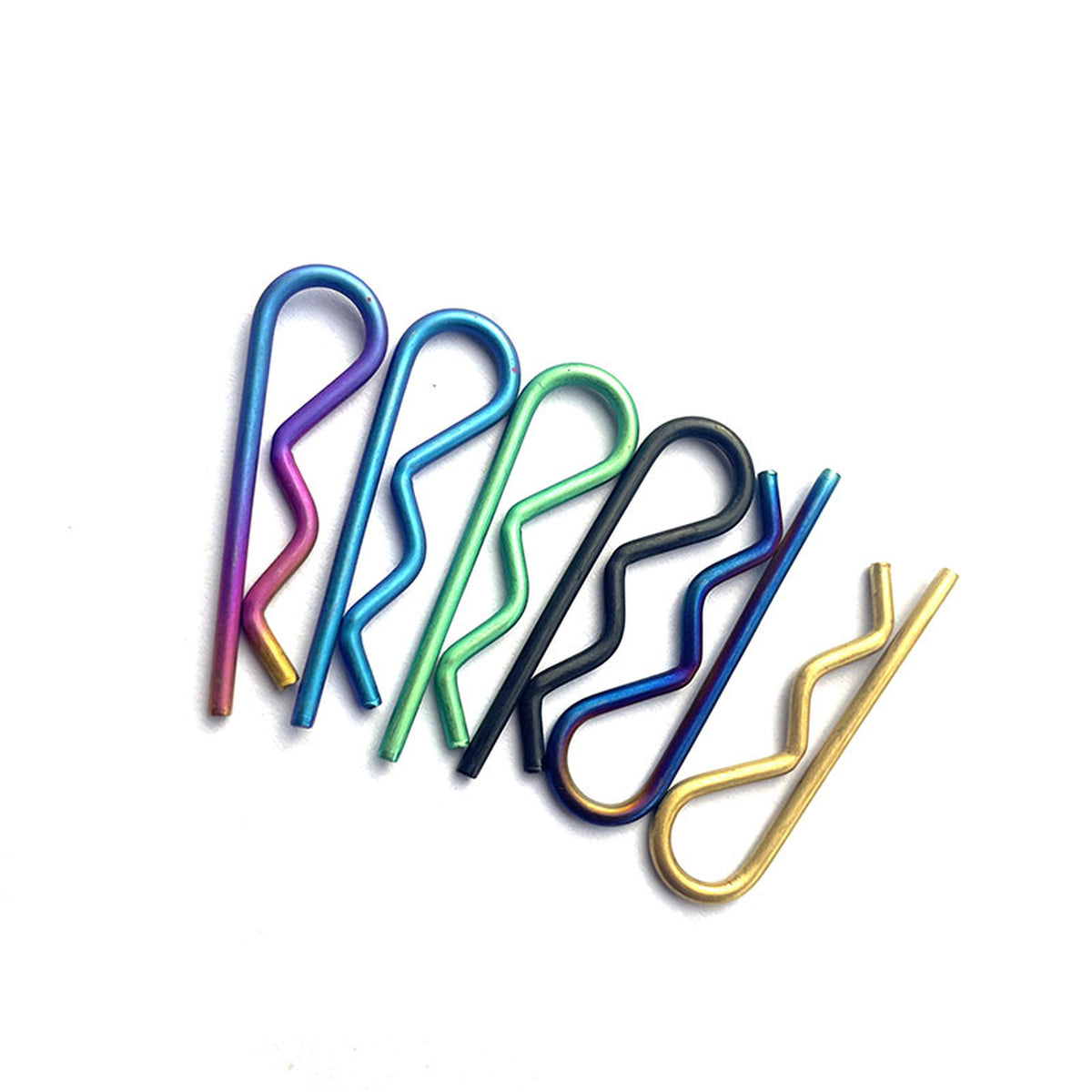 Titanium R-clip cotter pin