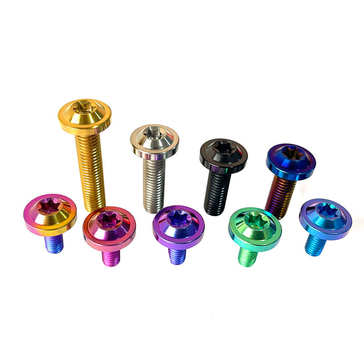 Titanium Alloy M6 Torx Head Screw for Bicycle Modification