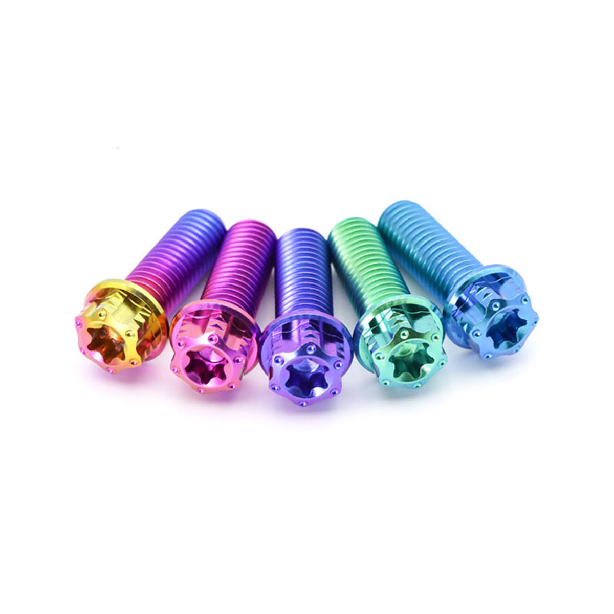M6 Titanium Flange Head Bolt for Motorcycle Brake Caliper