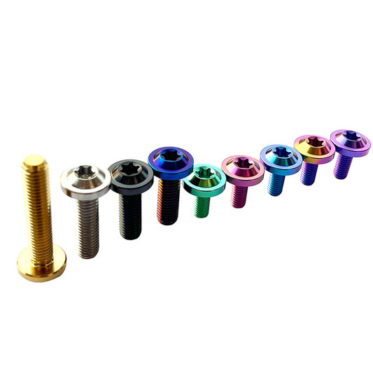 Titanium Alloy M6 Torx Head Screw for Bicycle Modification