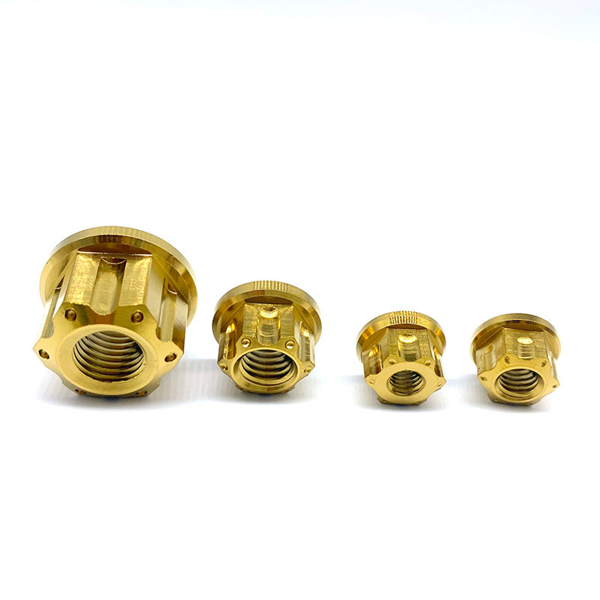 Titanium Flange Serrated Nut M6/8/10/12/14/16/18/20