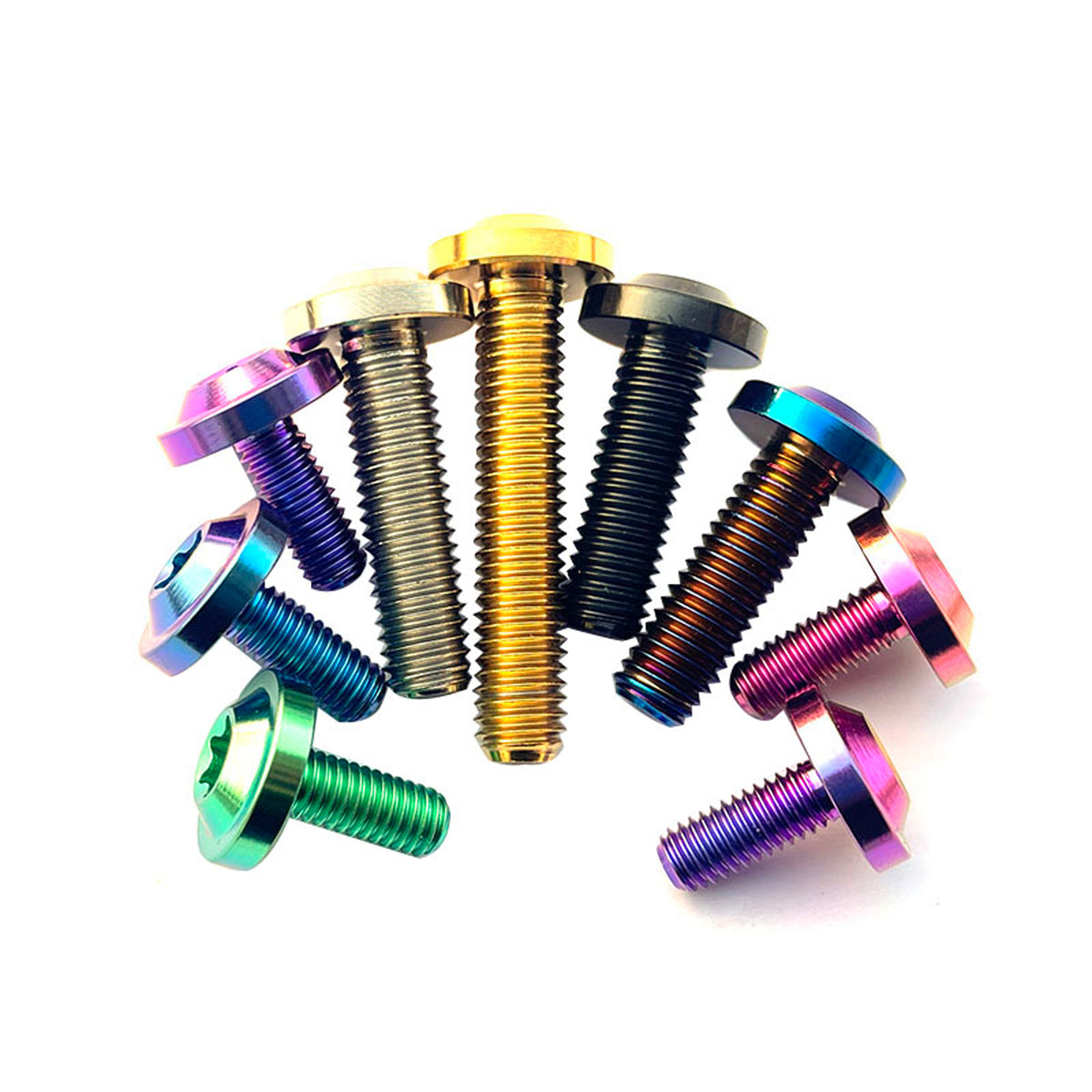 Titanium Alloy M6 Torx Head Screw for Bicycle Modification