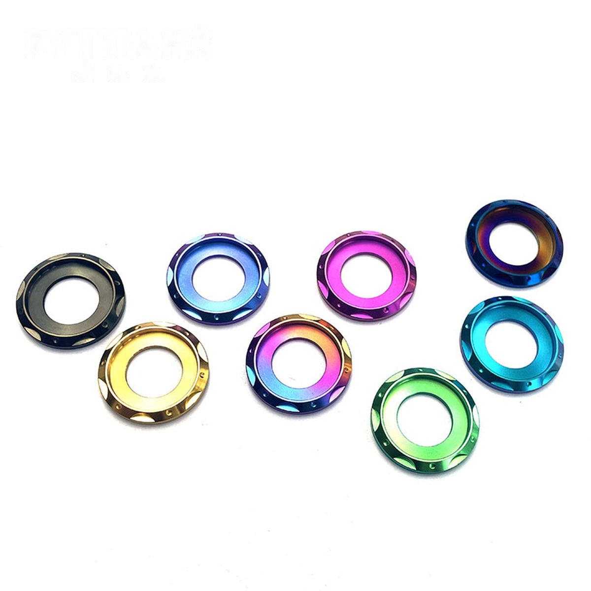Titanium Alloy Fancy Step Washers, Screw Gaskets M6/M8/M10