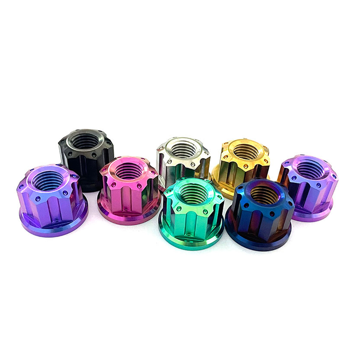 Titanium Flange Serrated Nut M6/8/10/12/14/16/18/20