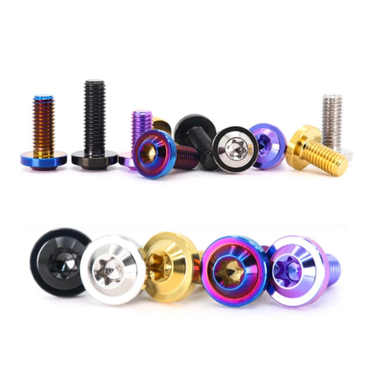 M6 Titanium T30 Torx Motorcycle Bolts